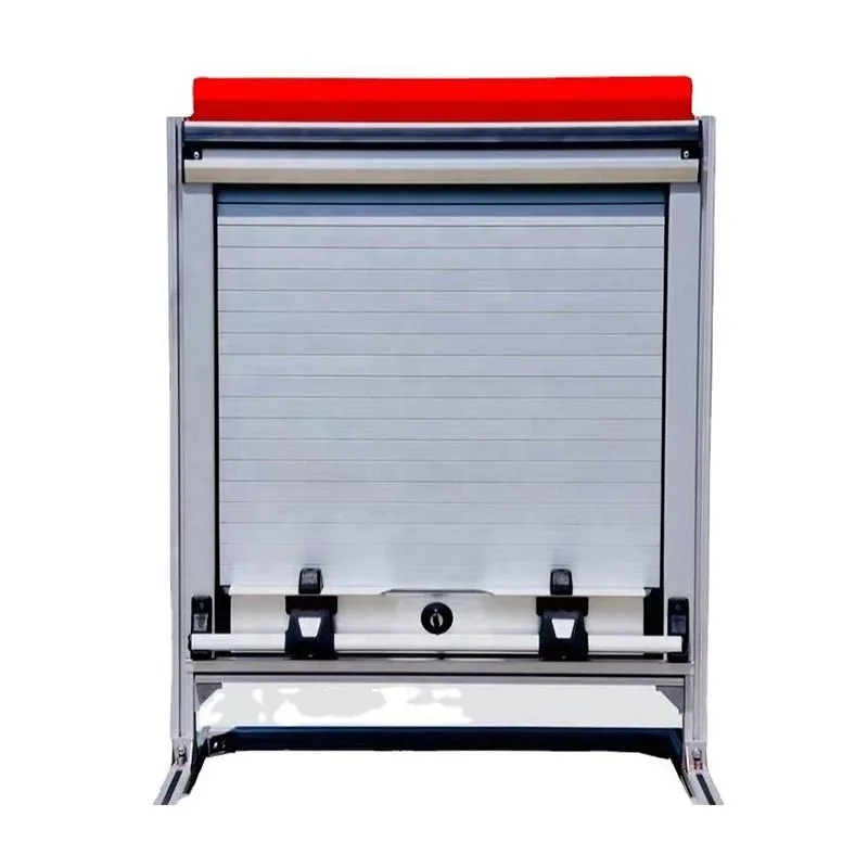 Porta de enrolar para caminhão van